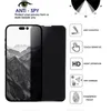 4pcs Anti-Spy-Temperaturglas für iPhone 14 13 12 11 Pro Max Privatsphäre Screen Protector für iPhone XS Max XR SE 7 8 14 plus 14pro