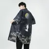 M-5XL 플러스 사이즈 남성 일본 기모노 카디건 남성 사무라이 의상 의류 의류 kimono 재킷 남성 kimono 셔츠 유카타 haori xxxxxl