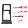 Nouveau pour Samsung A52 A72 A13 4G 5G Double SIM Carte Reader Holder Reader Slot