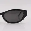 Sunglasses Translucent Coloring Frame Cat Eye For Women Man Fashion Outdoor UV Protective Eyewear Side Diamond Inlay Decoration