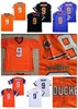 Hommes personnalisés jeunes femmes The Waterboy # 9 Bobby Boucher Adam Sandler Mud 50e anniversaire de football de football Taille cousue S-xxxl