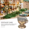 Vases Vintage Flowerpot Metal Moroccan Décor Home Home Gol