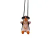 Gypse mignon Anime Car accessoire swing pendentif de canard automatique Miroir de recul