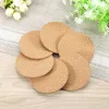 1/6/10/12PCS Cork Coaster Round/Square Cup Coasters Coffee Tea Cup Mats Heat-resistant Table Pad Wooden Mug For Home Kitchen