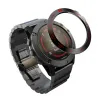 Fetta in acciaio in metallo per Garmin Fenix 5 5 Plus 5x Plus Anelli ADHECK COPERCHI