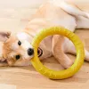 1pc pour chiens Toys Toyage Ringue Puller Eva Minger résistant Pet Flying Disk Ring Tuller Floating Interactive Morget Toy pour grand chien