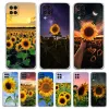 Pretty Sunflower Phone Case för Samsung Galaxy A51 A71 A21S A12 A11 A31 A41 A03S A13 A33 A73 A53 A52 A32 5G A23 Mjuk klar täckning