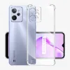 Pour le royaume C31 Silicone Soft ShockProof Transparent Cover pour Realme C31 C21Y C25Y CLEAR CASE C35 C33 C31 C53 C51 Funda