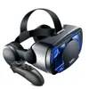 3D VR Smart Glasses Headset Virtual Reality Hjälm Smartphone Helskärmsvision Vinvinkellins med Controller -headset 7 tum 240410