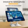 Stands Tablet Bracket Support 360 Rotation 413 "Telefon Tablet Stand Support Laptop Hollowed Game Cooling Holder för iPad -tillbehör