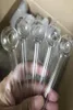 4 polegadas 1pcs Pyrex Glass Oil Burner Tubs Clear cor de qualidade tubos de queima de óleo transparente Tubos de tubos de unhas 8531334