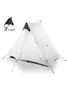 Lanshan 2 3F UL Gear 2 Osoba 1 osoba Outdoor Ultralight Camping Tent 3 sezon 4 sezon Profesjonalny 15D Silnylon Rodless Tent T16173543