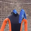 Wetsuit hanger duikrek drysuit duik laarzen schoenen hanger multifunctionele wetsuit hanger vouwbare surfpak hangers voor