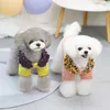 Dog Apparel Cute Cat Sweater Coat For Small Dogs Clothes Cartoon Prints Pet Clothing Winter Warm Hoodie Jacket Apperal 5 Sizes