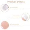 Storage Bottles 4 Pcs Silica Gel Bottle Travel Toiletries Bottled Shampoo Silicone Containers For Lotion