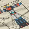 Мужчины 192 Vitru Grendizer Goldorak UFO ROBOT TURENT 100% хлопчатобумажная одежда винтажная футболка с короткими рубашками футболки 240409