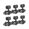 Cabos 1 par 1 18 Black Classical Guitar Tuners Machine Heads Tuning Key Pin