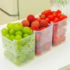 Aufbewahrung Flaschen Kühlschrank Lebensmittel Frischkasten Kühlschrank Seitentür Obst Gemüse Gewürze Koffer Behälter Küchen Organisator Boxs