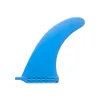 9inch Longboard Keels Central Fin Blue Plastic Fin For Sup Surfboard Fin Single Fin For Longboard Free Gift 1pc Screw