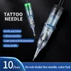 Microneedling tattoo -accessoires naalden naalden RL wegwerp te gesteriliseerde veiligheidstattoo naald voor cartridge machines grepen 10 stks/lot