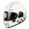 Hva Motorcycle Casque Full Face Casco Moto Casque Vintage Chopper Retro Casque Capacete de MotoCicleta