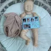 18 дюймов Agnes Reborn Doll Kit Reparitisting Smiling Baby DIY Reborn Bab