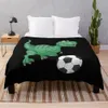 Soccer Blanket Warm Ultra Soft Football Ball Throw Blankets Soccer Team Player Blankets Mom Gift for Girls Boys Kids Women Men