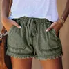 Women's Shorts Waist Women Summer Jeans Pants Sexy High Hole Slim Short Heels For