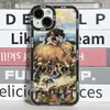 Case para iPhone 11 12 13 14 Pro Max Estética Ginger Gator Fat Cat Art Bosch Ship Of Fools The Great Cat Cases Cortada