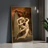 وليام أدولفه أولد فنان الشهير الشهير دانتي وفيرجيل في الجحيم لوحة اللوحة الجدران والطباعة للطباعة لديكور الغرفة