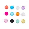 Bouteilles de rangement 100pcs / lot multi-couleurs translucides de crème rond en pot 5g échantillons flacons cosmétiques vides