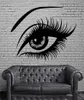 Big Eye Lashes Vinly Wall Stickers Sexy Beautiful Female Eye Wall Decal Decor Home Wall Mural Home Design Art Sticker9644101