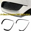 För Mercedes-Benz E-Class E Coupe C207 2013 2014 2015 2016 AMG Line Front Bumper Splitter Spoiler Fog Light Canard Gloss Black