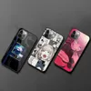 Anime Nazuna Call Night Phone Case per iPhone 14 13 12 11 XS X 8 7 6 Plus Mini Pro Max SE 2022 PC Glass Telefono Cover Funda