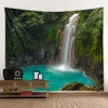 forest Tapestries Landscape printing big tapestry waterfall wall hanging beach picnic carpet sleeping mat room decoration wall decoration R0411