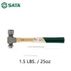 SATA 1,5 lb 24 oz Hickory Handle Ball Pein Hammer 92313
