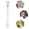 Storage Bottles 50Pcs Mini Love Heart Bubble Wands Empty Soap Tubes Kids Fun Toy Wedding Birthday Decoration Anniversaries Bridal Party