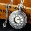 Zakhorloges groothandel kwarts pocket zilveren vintage ketting dames en heren elegante steampunk pocket fob cadeau y240410