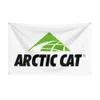 3x5ft Arctic Cats Flag Polyester Gedrukte raceauto -banner voor decor