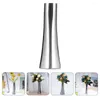 Vaser rostfritt stål vas hemförsörjning mittpunkt blomma för blommor bordsskiva dekor metall 304 planter vintage