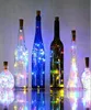 2m 20 LEDs Weinflaschenlichter mit kork eingebauten Batterie LED CORK Form