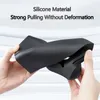 För Tesla Model Y Model 3 Car Silicone Tissue Box Silica Gel Paper Drawer Car Interior Products Refited Accessories 2023 Modeller