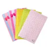 5.9x7.87 tum Small Bubble -kuvert Färgade plastbubbelpåsar Pink Bow/Grid Bubble Mailer Suffsäker förpackning Presentpåse 10 st