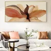 Poster de pôster de tela impressão de luxo resumo flor impermeável pintura simplicidade simplificação de parede contemporânea moderna casa decorativa decorativa