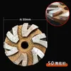 Diamond grinding wheels 35mm 50mm 60mm, angle grinder discs for concrete, 2 pcs/pack