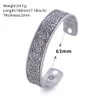 Ma forme vintage viking celtics noue bracelet bracele hommes femmes nordique rune amulette santé alliage de thérapie magnétique bracelets bijoux