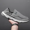 Casual Shoes Board Cloth Spring And Summer Men's Ice Silk Canvas Men Lazy Slip-on