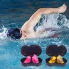夏の水泳耳のプラグノーズクリップシリコン防水ダイビング耳栓水泳スパイラル耳栓水泳アクセサリー