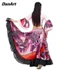 Scene Wear Ladies Belly Dance Performance Kjol Kvinnor Gypsy Spanish Flamenco Oriental Costum Practice Training Suit 720 grad