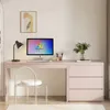 Home Modern Office Desk Einfachheit moderne Studie Schreiben Sie Büroschalter Computer Speicher Rangement Bureau Arbeit Möbel QF50od